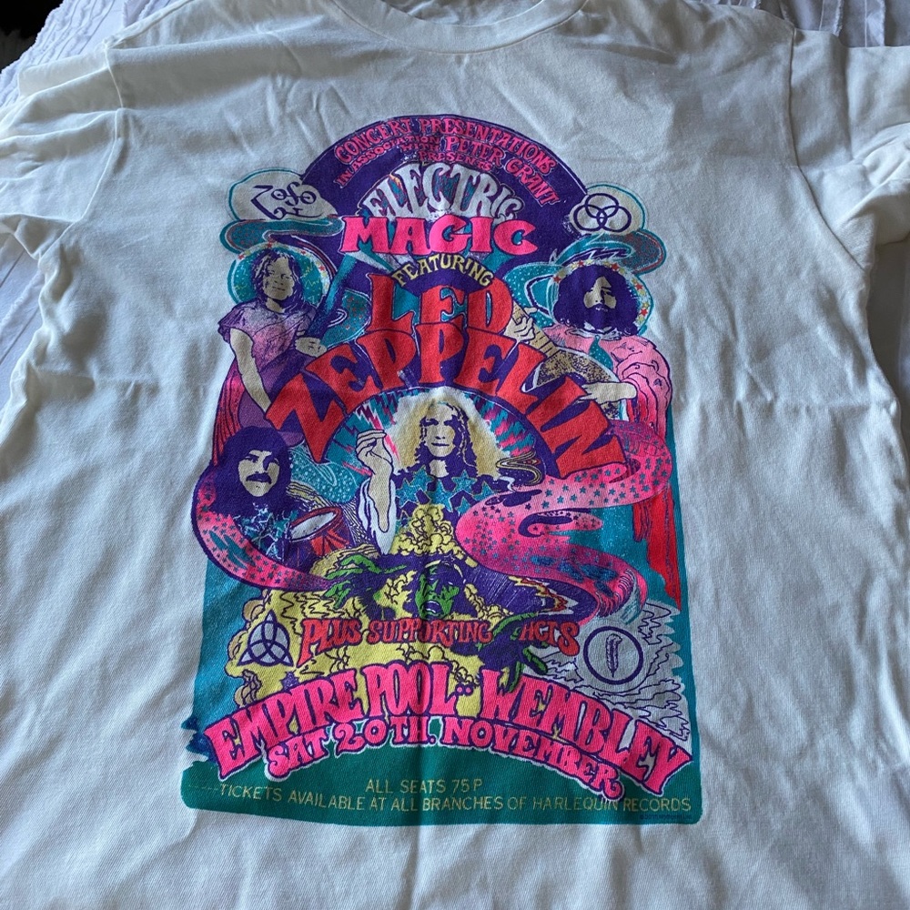 Daydreamer Led Zepplin T-Shirt, NWOT, Size Small